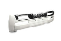 Toyota Land Cruiser Prado 150 2009–2023 Spoilerlip voor voorbumper MiddleEast (2017-) Zwarte kleur foto 3