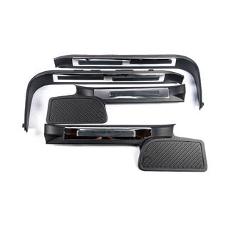Kunststof instaplijsten met verlichting (zwart) Toyota Land Cruiser 200 2007–2021 foto 4