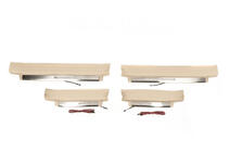 Toyota Land Cruiser Prado 150 2009–2023 Instaplijsten met verlichting (beige) foto 3