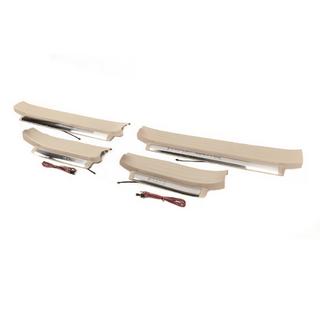 Instaplijsten met verlichting (beige) Toyota Land Cruiser Prado 150 2009–2023 foto 2