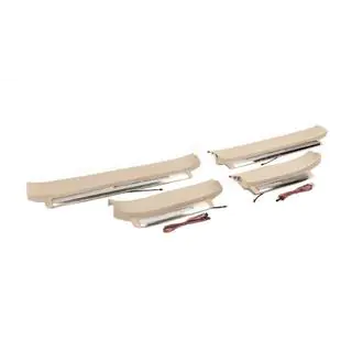 Instaplijsten met verlichting (beige) Toyota Land Cruiser Prado 150 2009–2023 foto 1