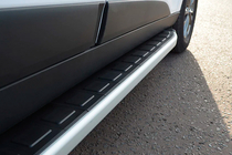 Hyundai IX-35 2010–2015 Fullmond side steps (set van 2, aluminium) foto 5