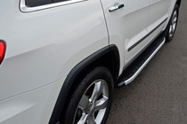 Hyundai IX-35 2010–2015 Fullmond side steps (set van 2, aluminium) foto 4