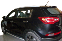 Kia Sportage 2010–2015 Side steps Fullmond (2 stuks, aluminium) foto 5