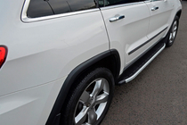 Kia Sportage 2010–2015 Side steps Fullmond (2 stuks, aluminium) foto 1