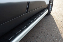 Kia Sportage 2010–2015 Side steps Fullmond (2 stuks, aluminium) foto 4