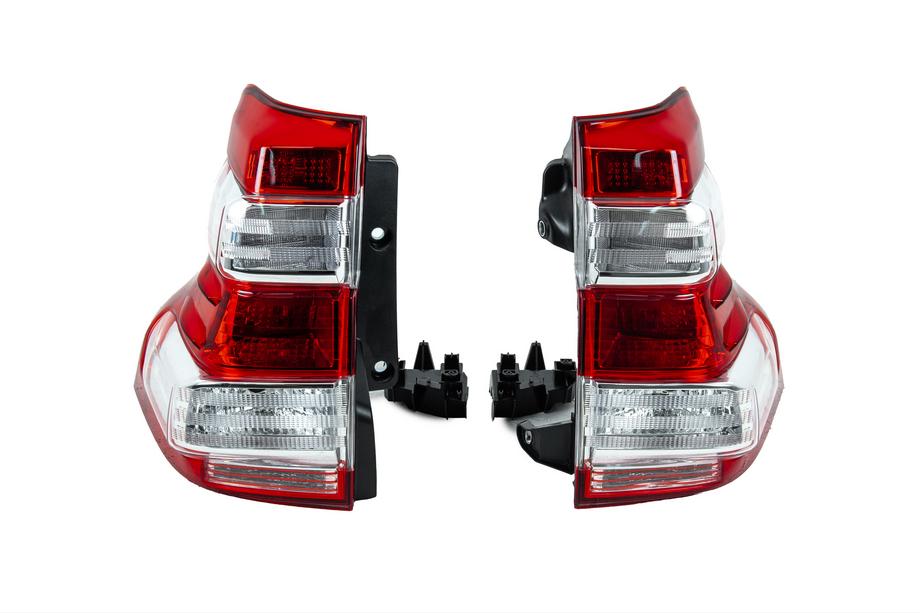 Toyota Land Cruiser Prado 150 2009–2023 Achterlichten design 2013 (2009-2017, 2 stuks) Foto 3