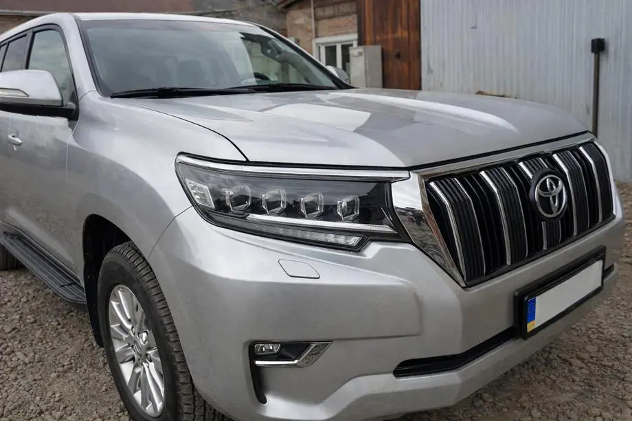 Toyota Land Cruiser Prado 150 2009–2023 Koplampen vóór Lexus-design 4-LED V1 (2017+, set van 2) Image