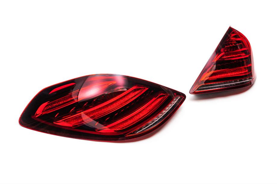 Mercedes S-Class W222 2013–2022 Achterlichten facelift (OEM, 2 stuks) Foto 9