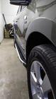 Hyundai Santa Fe 2 2006–2012 Side steps Fullmond (2 stuks, aluminium) foto 6