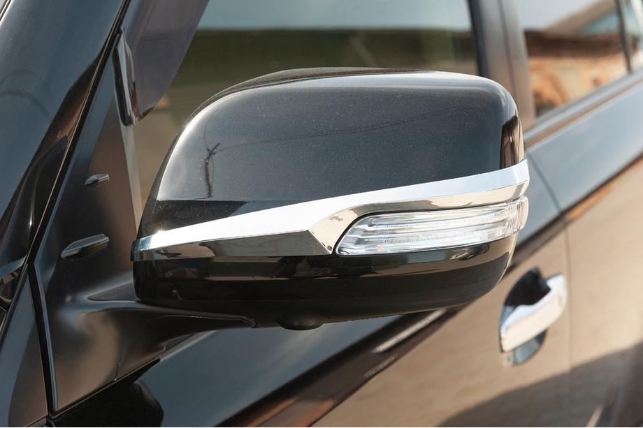 Toyota Land Cruiser Prado 150 2009–2023 Spiegelstrips (set van 2, chroom) Image