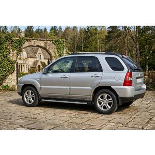 Side steps Fullmond (2 stuks, aluminium) Kia Sportage 2004–2010 foto 1