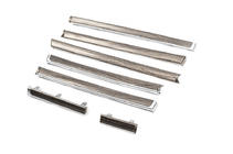 Toyota Land Cruiser 200 2007–2021 Houten deurinlegstukken (donker hout) foto 2
