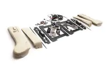 Toyota Land Cruiser Prado 150 2009–2023 Set elektrisch stoelmechanisme (2 stuks) foto 3