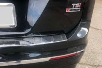 Volkswagen Tiguan 2016–2023 Achterbumper beschermplaat (Carmos, RVS) foto 6