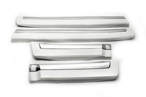 Toyota Land Cruiser 200 2007–2021 Set deurstrips (2008-2016) Witte kleur (BKT) foto 4
