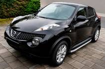 Nissan Juke 2010–2019 Fullmond side steps (set van 2, aluminium) foto 1