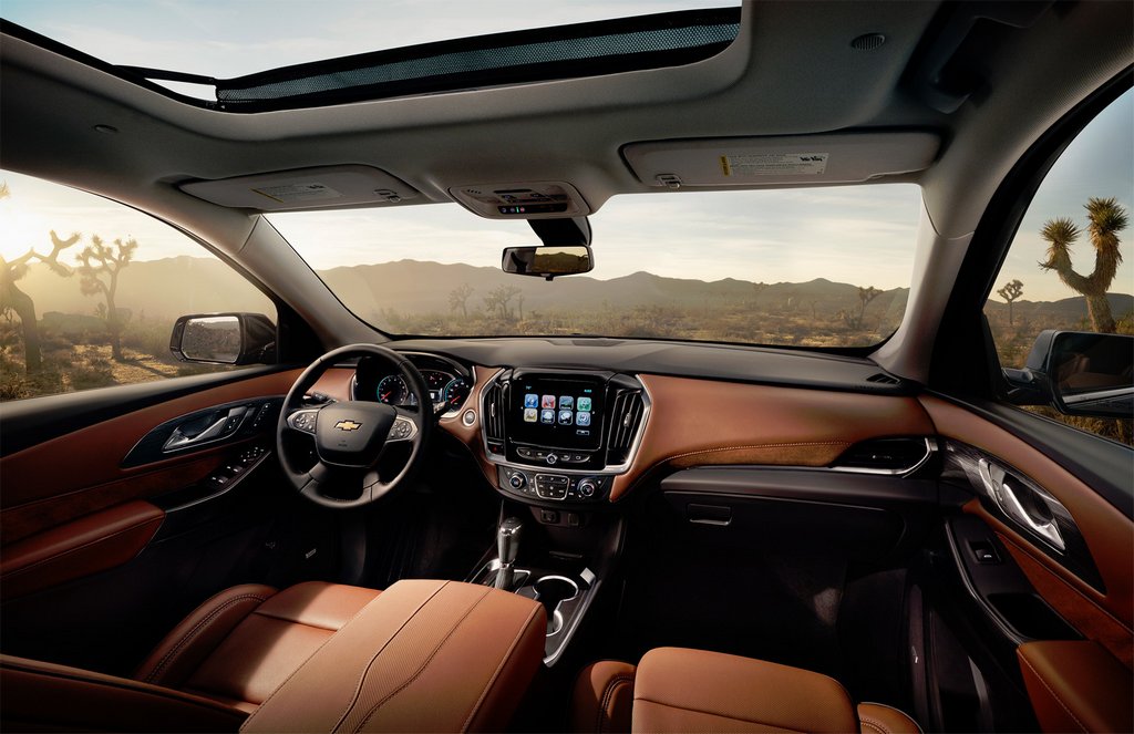 Review van de Chevrolet Traverse-crossover