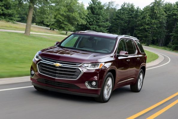 Review van de Chevrolet Traverse-crossover