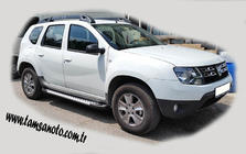 Renault Duster 2008–2017 Side steps Allmond Grey (2 stuks, aluminium) foto 5