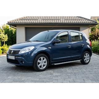 Fullmond side steps (2 stuks, aluminium) Dacia Sandero 2007–2013 foto 1