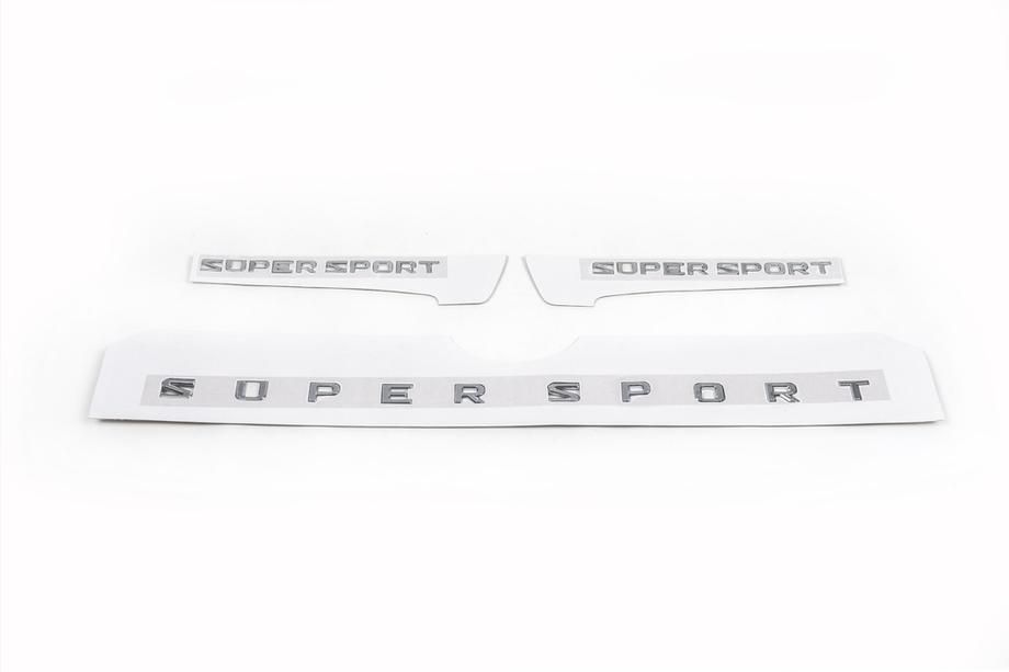 Set Supersport emblemen (3 stuks) Foto 2