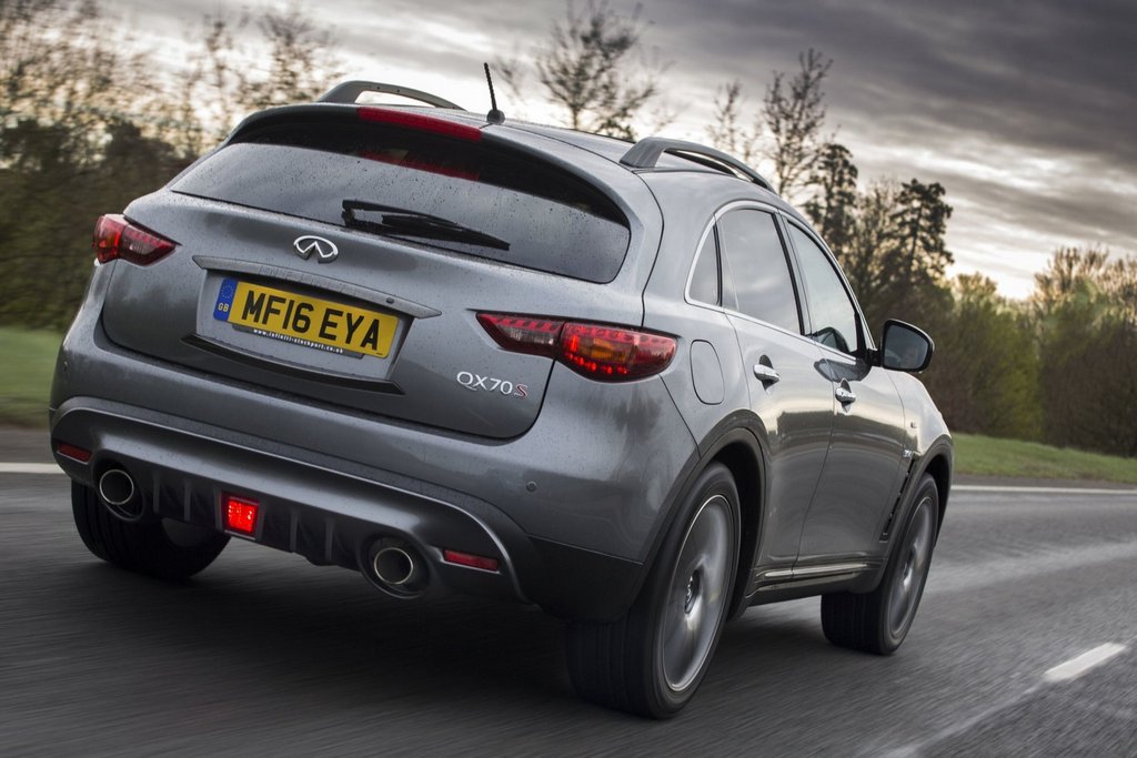 Review van de Infiniti QX70 crossover