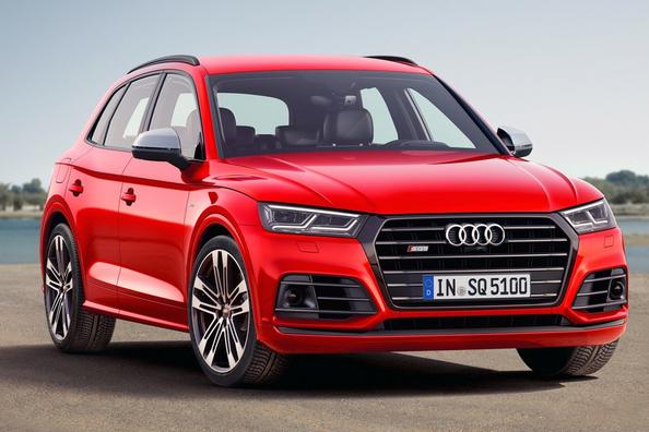 Sportieve versie van de Audi SQ5-crossover