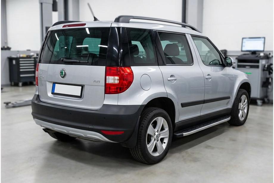 Skoda Yeti 2009–2017 Fullmond zijstappen (2 st., aluminium) Image