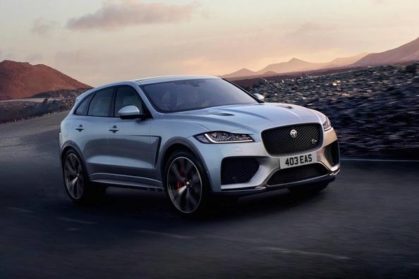 Opgevoerde versie van premium crossover Jaguar F-Pace SVR