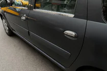 Dacia Logan MCV 2004–2014 Buitenste raamlijsten (set 4 stuks, RVS) foto 5