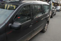 Dacia Logan MCV 2004–2014 Buitenste raamlijsten (set 4 stuks, RVS) foto 3