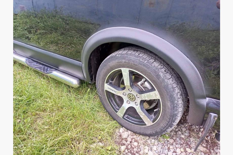 Volkswagen T5 Caravelle 2004–2010 Set sierlijsten en wielkastverbreders (11-delig) 1 deur, korte wielbasis Foto 35