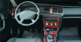 Opel Vectra B 1995–2002 Dashboard sierlijsten in houtlook (ACTIE) foto 2