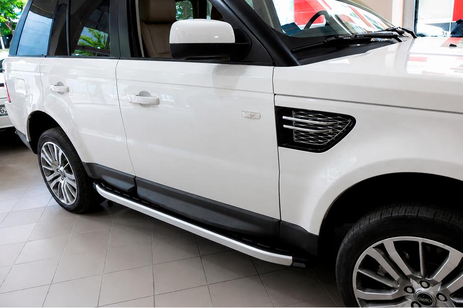 Range Rover Sport 2005–2013 Fullmond side steps (set van 2, aluminium) Image