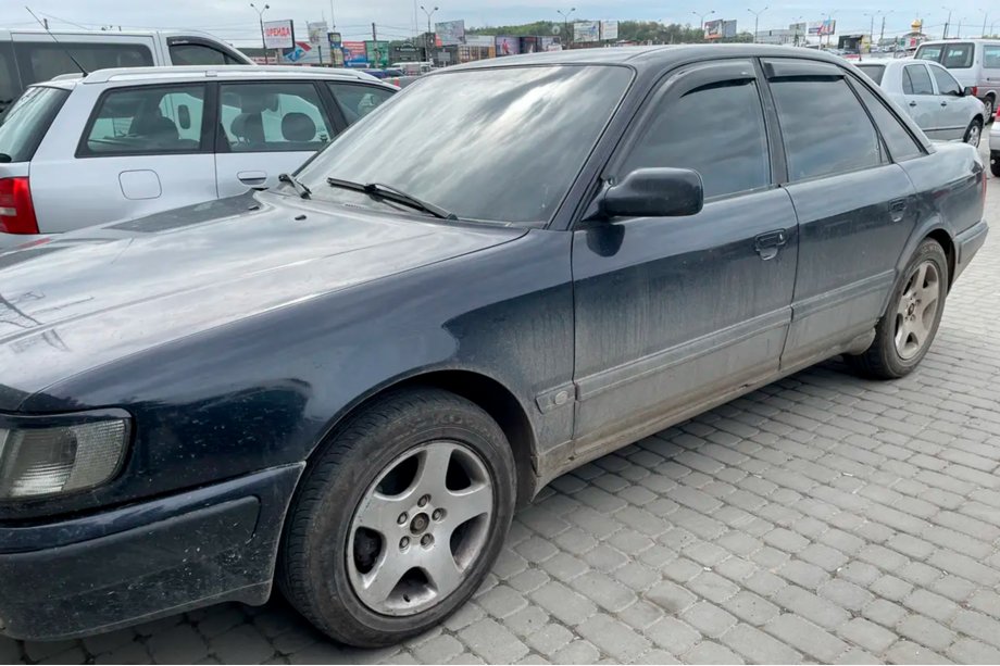 Audi 100 C4 1990–1994 Raamwindschermen Sedan (4 stuks, HIC) Image