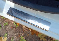 Dacia Logan MCV 2013–2020 Carmos V1 RVS instaplijsten (set 4 stuks) foto 2