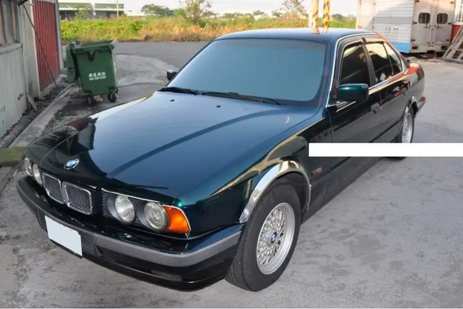 BMW 5 Serie E34 1988–1995 Raamdeflectoren (4 stuks, HIC) Image