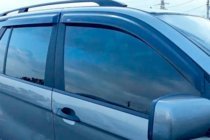 BMW X5 E53 1999–2006 Raamdeflectoren (4 stuks, HIC) foto 10