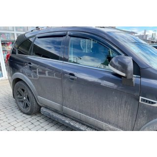 Raamdeflectoren (4 stuks, HIC) Chevrolet Captiva 2006–2019 foto 3