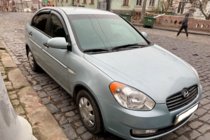 Hyundai Accent 2006–2010 Raamdeflectoren (4 stuks, HIC) foto 3