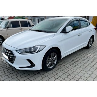 Raamdeflectoren (4 stuks, HIC) Hyundai Elantra (AD) 2015–2020 foto 4