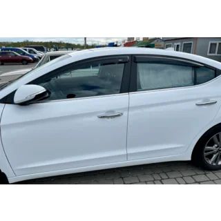 Raamdeflectoren (4 stuks, HIC) Hyundai Elantra (AD) 2015–2020 foto 1
