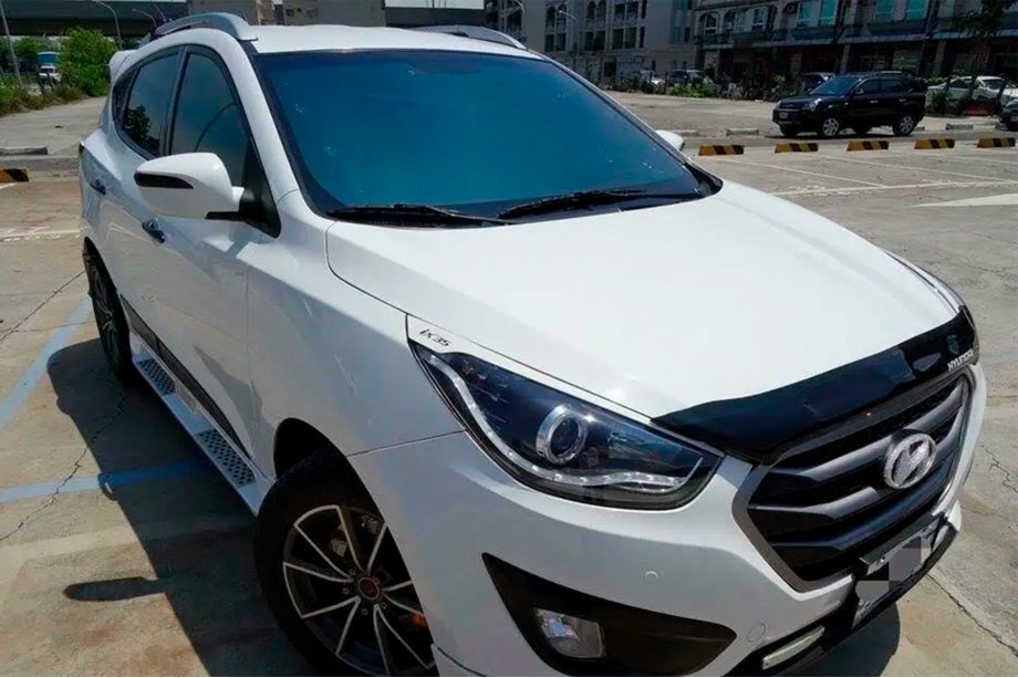 Hyundai IX-35 2010–2015 Raamdeflectoren (4 stuks, HIC) Foto 2