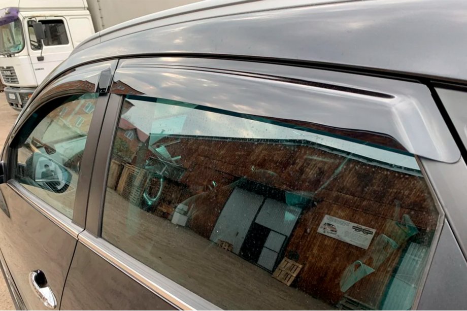 Hyundai IX-35 2010–2015 Raamdeflectoren (4 stuks, HIC) Foto 9