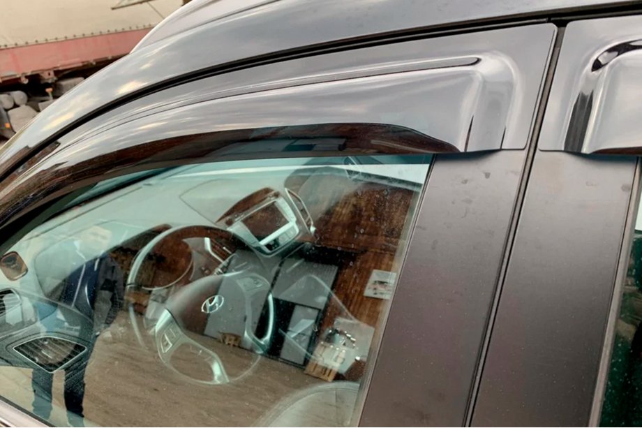 Hyundai IX-35 2010–2015 Raamdeflectoren (4 stuks, HIC) Foto 11