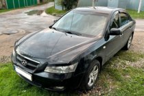 Hyundai Sonata NF 2004–2009 Raamdeflectoren (4 stuks, HIC) foto 3