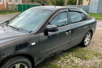 Hyundai Sonata NF 2004–2009 Raamdeflectoren (4 stuks, HIC) foto 2