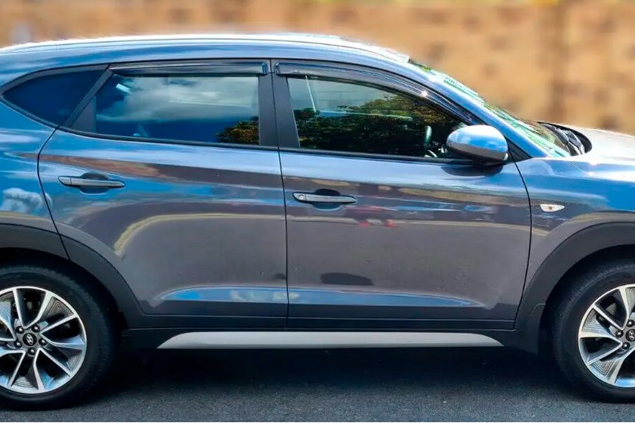 Hyundai Tucson TL 2016–2021 Raamdeflectoren (4 stuks, HIC) Image