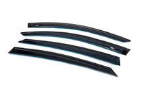 Kia Optima 2010–2016 Raamdeflectoren (4 stuks, HIC) foto 2